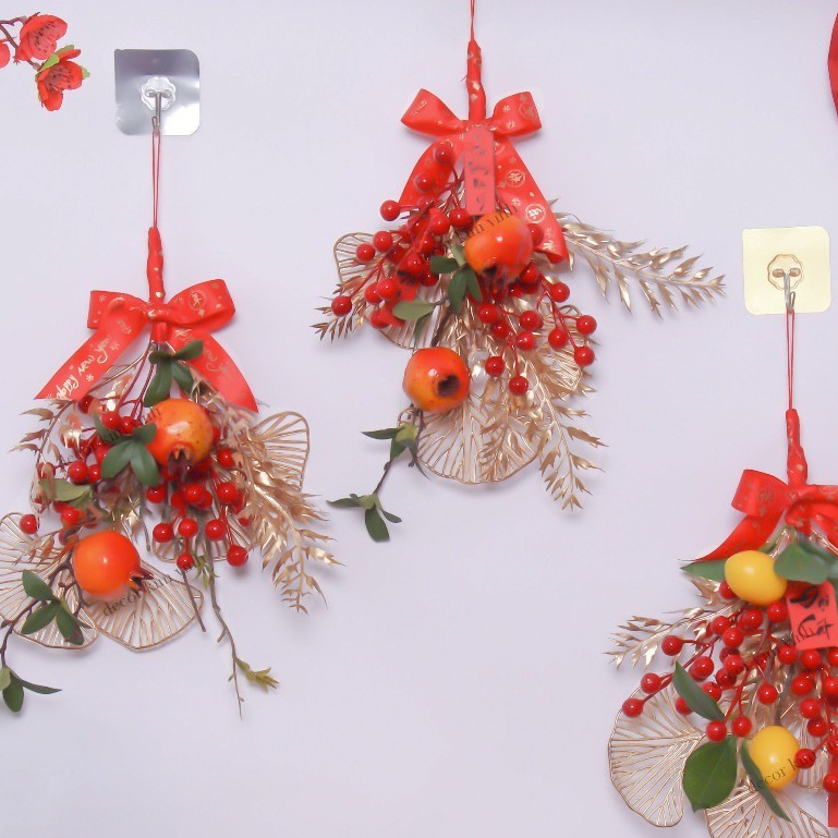 Nhiều Mẫu Vòng Hoa Tết H98 Dây Treo Vòng Hoa Tết - Vòng Dây Treo Tết Cực Đẹp