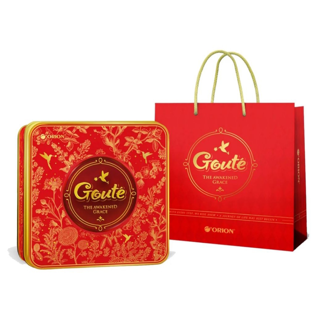 [DATE MỚI] Tết Sum Vầy - Bánh mè giòn Goute Orion hộp 237.6g (Tv/B1)