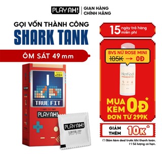  Bao Cao Su PlayAh True Fit Ôm Sát Hộp 10 size 49mm size nhỏ chống tuột bao 