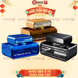 Nước Hoa Ô Tô DUKE -CHÍNH HÃNG- Nước Thơm Taplo Xe Hơi hương Cà Phê, Gỗ Đàn Hương, Hoa Lài Sang Trọng BIG B STORE