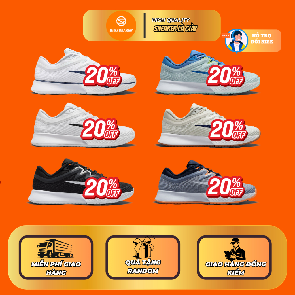 [SLG-2]Giày Thể Thao Nam Nữ- Vpor Pro 3 Nhiều Phối Màu