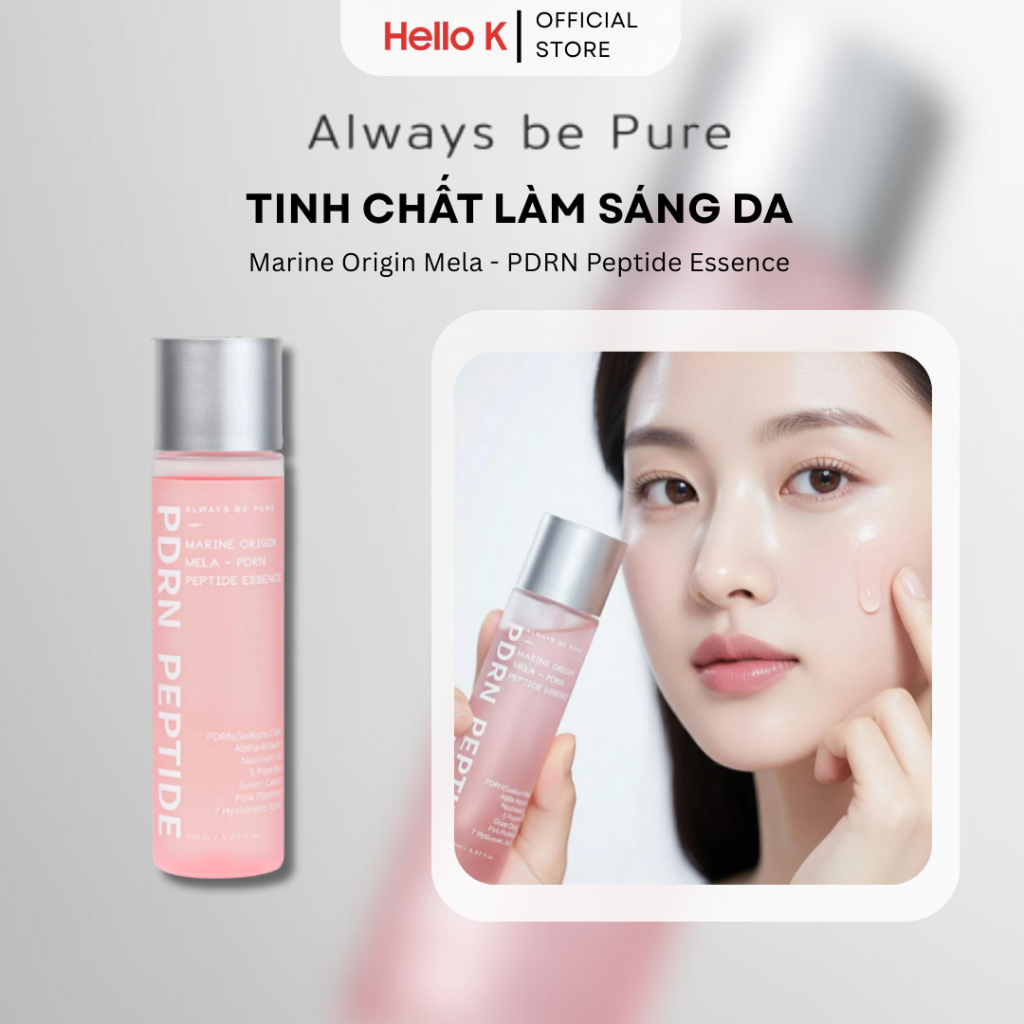 [Always Be Pure] Tinh Chất Làm Sáng Da- Marine Origin Mela PDRN Peptide Essence 150ml