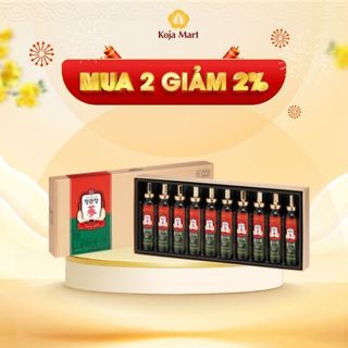 Nước Hồng Sâm Hàn Quốc KGC Jung Kwan Jang Vital Tonic 20ml x 10 Ống 