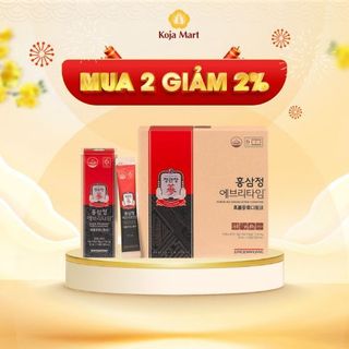  Tinh Chất Hồng Sâm Hàn Quốc KGC Jung Kwan Jang Everytime Original 10ml x 30 gói 