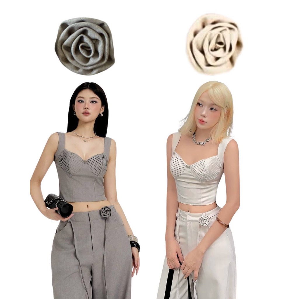 THE FANCE | Ghim cài hoa vải thủ công phụ kiện cao cấp LUMIE PIN