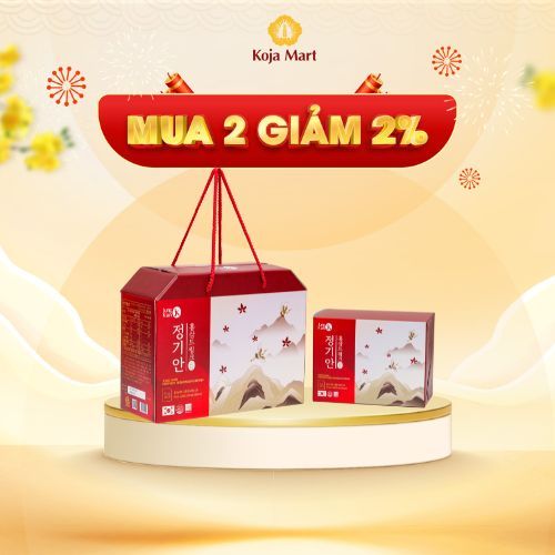  Nước hồng sâm Hàn Quốc 6 năm tuổi Jung Kian Korean Red Ginseng 