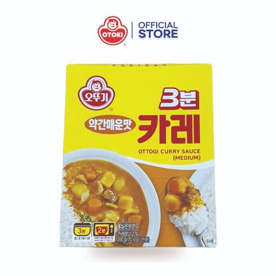 Sốt cà ri hơi cay Otoki hộp 200g