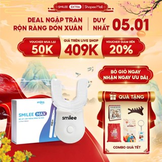   GIÁ 438K TẠI LIVE SHOP  Trắng răng Smilee Max bộ kit làm trắng răng từ 2 đến 6 tone sau 1 liệu trình an toàn răng nướu 