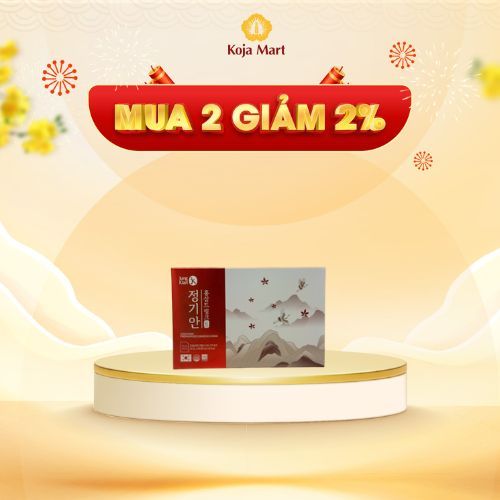 Hộp nhỏ 5 gói Jung Kian nước hồng sâm jung kwan jang