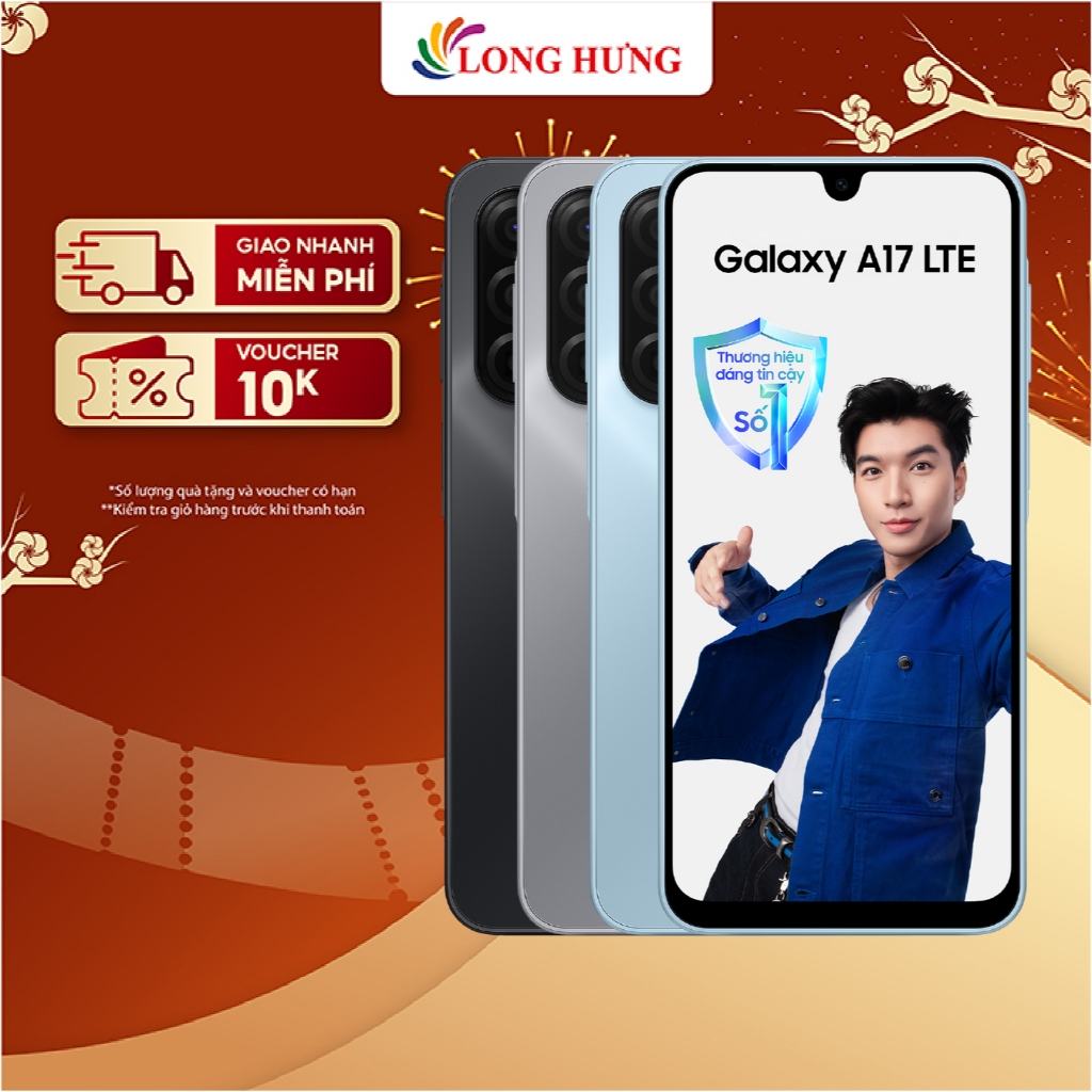 Điện thoại Samsung Galaxy A17 LTE - Hàng chính hãng