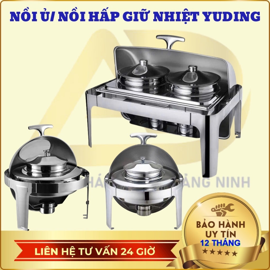 Nồi ủ 2  ngăn hàng YUDING dung tích 4.5L * 2/ Nồi hấp 2 ngăn