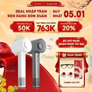   GIÁ 755K TẠI LIVE SHOP  Máy sấy tóc 2 chiều Seemee tốc độ cao giúp tóc khô nhanh bóng mượt tức thì sau 2 phút 