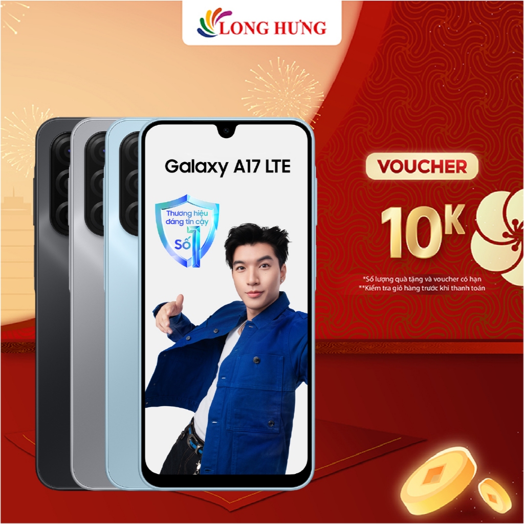 Điện thoại Samsung Galaxy A17 LTE - Hàng chính hãng