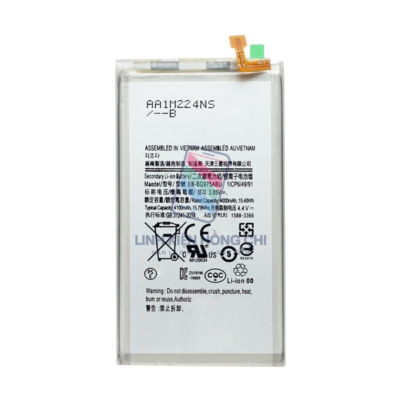 (HC) Pin dành cho Samsung EB-BG975ABU / Galaxy S10+ / G975F / S10 Plus / N975N / G975U