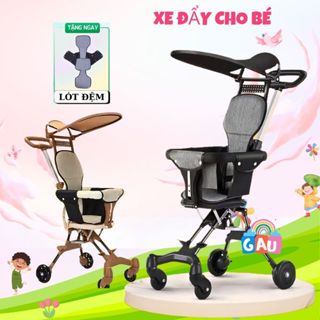 Xe Đẩy Gấp Gọn Cho Bé Yêu, Bé Đi Du Lịch Đi Chơi Siêu Gọn Nhẹ-Cao Cấp cho bé