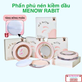  Phấn phủ nén kiềm dầu MENOW Rabbit  phiên bản thỏ  chống nước che phủ hoàn hảo 8,5g 