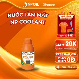 Nước làm mát động cơ NPOIL COOLANT can 4L