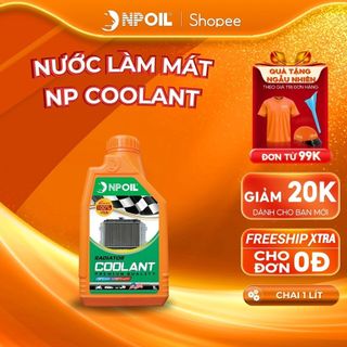 Nước làm mát động cơ NPOIL COOLANT can 4L