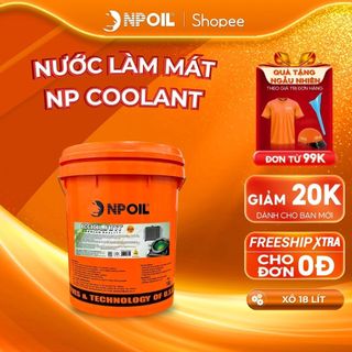 Nước làm mát động cơ NPOIL COOLANT can 4L