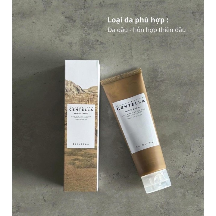 (Seungthao) Sữa rửa mặt cho da dầu - hỗn hợp - nhạy cảm SKIN1004 Madagascar Centella 125ml (Full VAT) | BigBuy360 - bigbuy360.vn