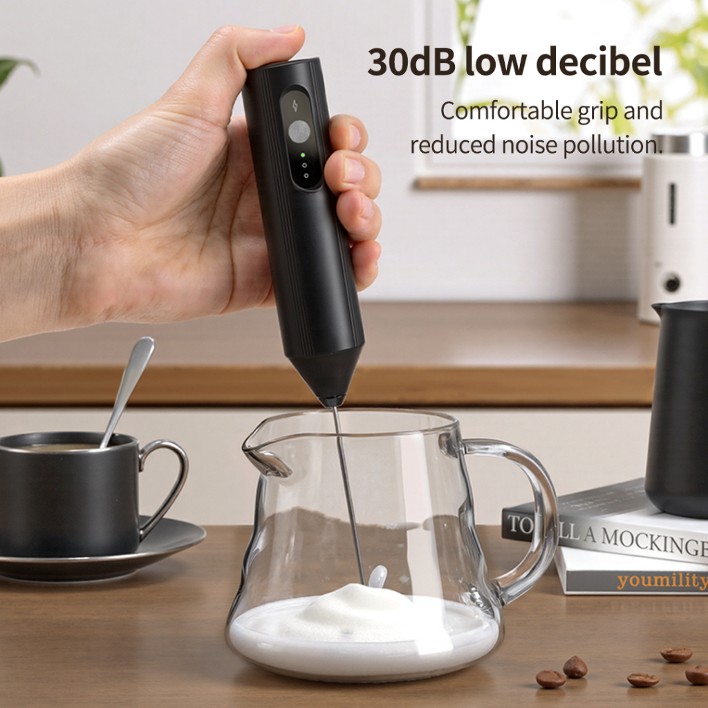 KLT EF-A Máy Đánh Bọt Sữa Điện 3 Tốc Độ | Sạc Lại | Tạo Bọt Nhanh | BigBuy360 - bigbuy360.vn