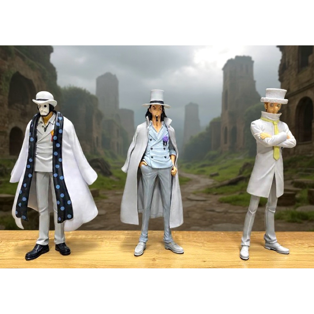 Set Mô hình One piece DXF CP0 2nd chính hãng bandai( tặng bìa file A4)