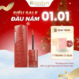  Son Bóng Maybelline New York Superstay Vinyl Ink 4.2ml Bền Màu Nhẹ Môi - Rosslyn Store 