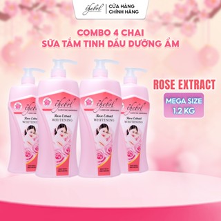   Combo 4  Chai Sữa Tắm Nước Hoa THEBOL Tinh Dầu Dịu Nhẹ An Toàn Cho Da Nhạy Cảm 