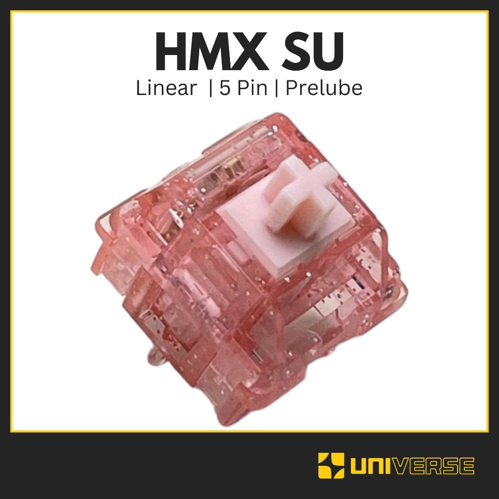 10 Switch HMX SU Color - hmx su color x wbjy switch linear PA12 + T5 công tắc bàn phím switch HMX Su