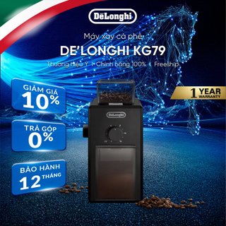  Máy xay cà phê DeLonghi KG79 – Điều chỉnh độ mịn linh hoạt - Hệ Thống An Toàn Kép 