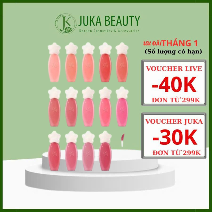 Son tint bóng Dasique Pure Water Lip Gloss 2.6g