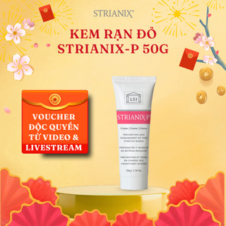  Kem Rạn Đỏ Strianix-P 50g Chính Hãng Làm Mờ Rạn Đỏ Giảm Ngứa Rạn Nhập Khẩu Từ Pháp Hiệu Quả Rõ Từ 30 Ngày 