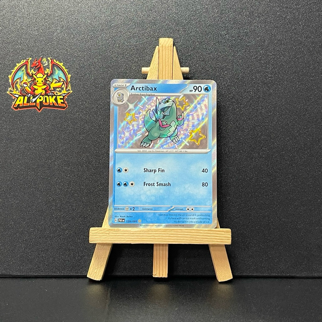[ AllPoke ] Thẻ Bài Pokemon TCG,Arctibax 129/091 -M-NM