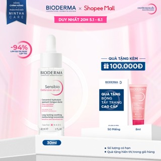  Tinh chất ngăn ngừa lão hóa cho da nhạy cảm Bioderma Sensibio Defensive Serum 30ml 
