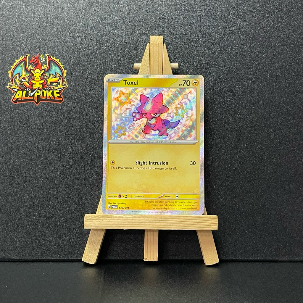 [ AllPoke ] Thẻ Bài Pokemon TCG,Toxel 140/091 -M-NM