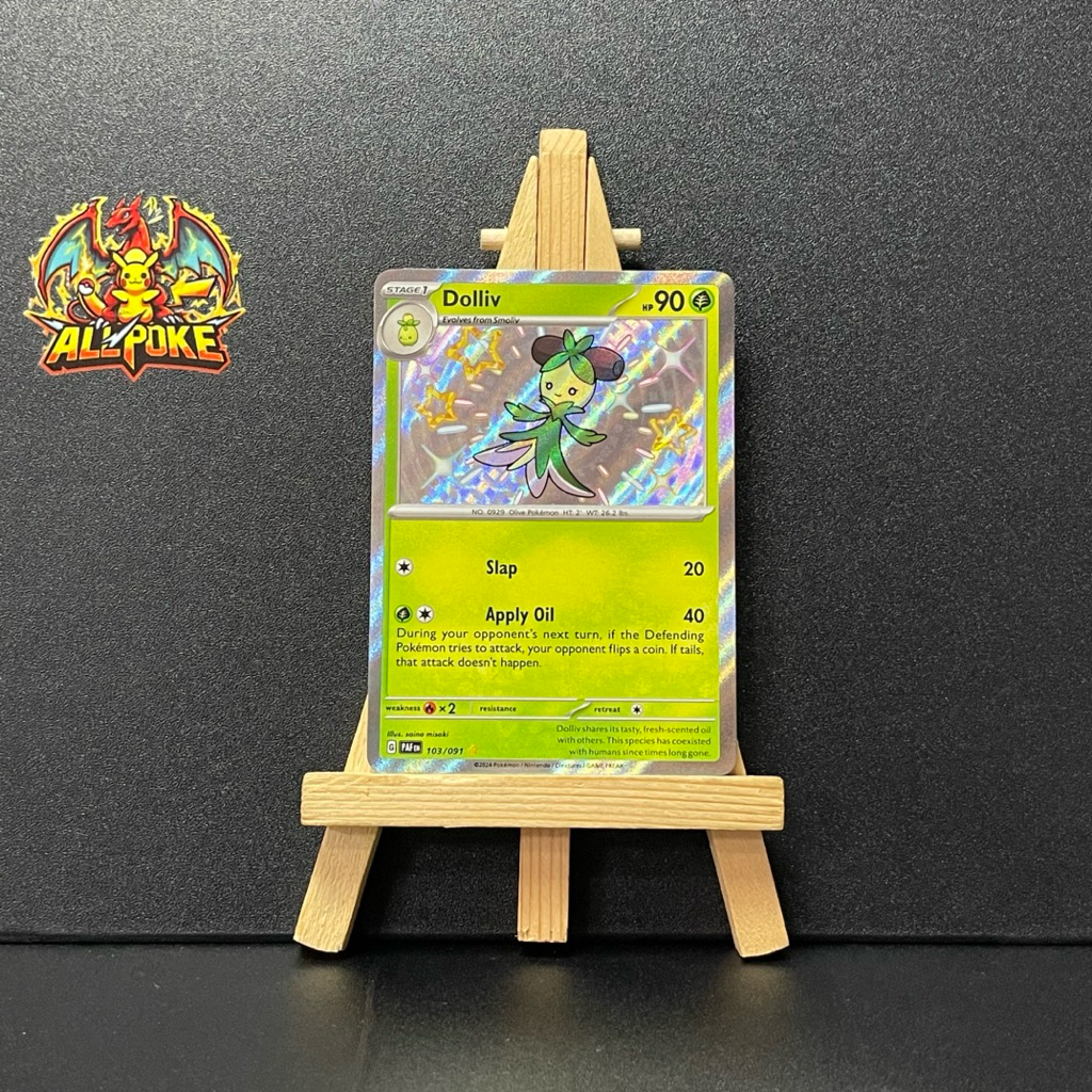 [ AllPoke ] Thẻ Bài Pokemon TCG,Dolliv  103/091 -M-NM