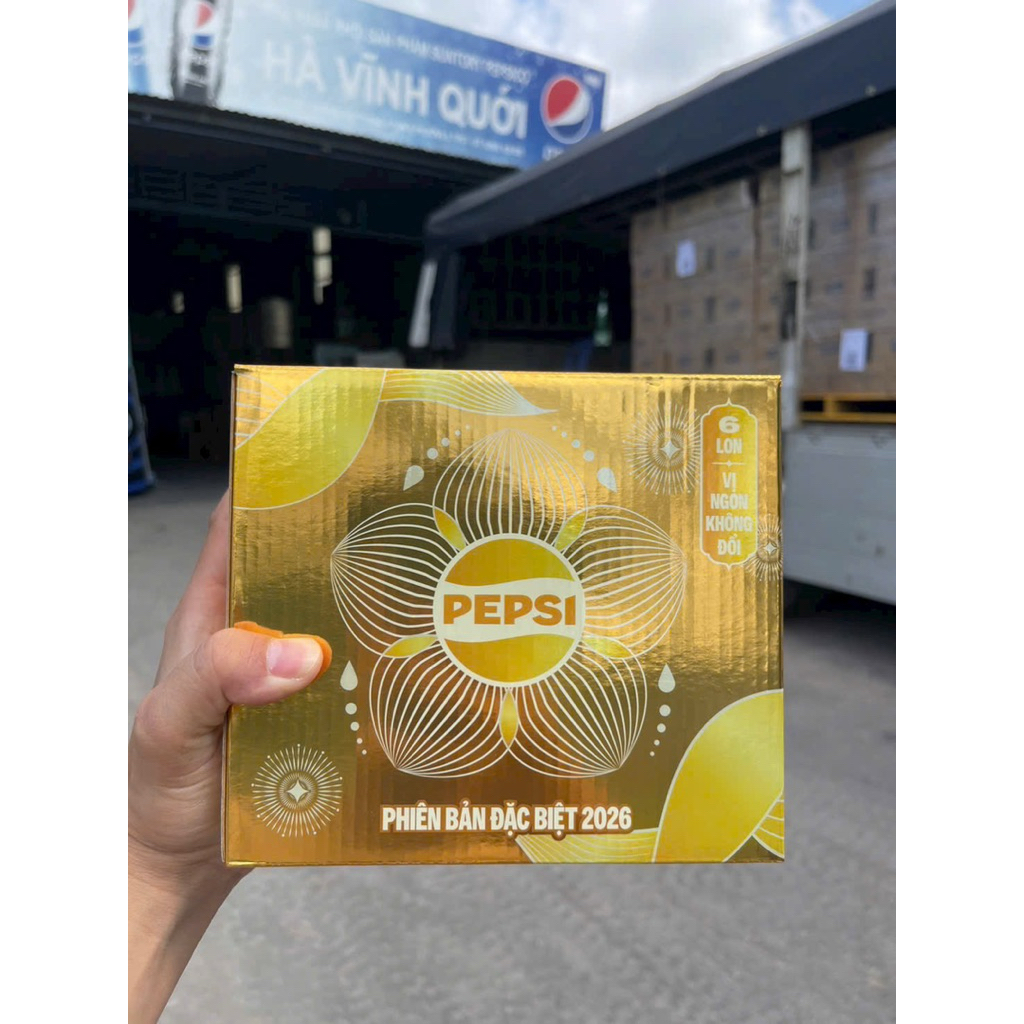 pesi vàng phiên bản Tết 2026 1 thùng 6lon