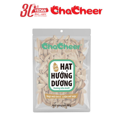 Hạt Hướng Dương CHACHEER Hương Sữa Muối Cao Cấp