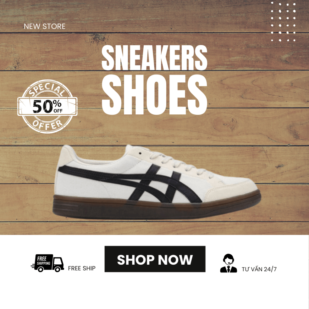 [SM Sneaker] Giày Onitsuka Tiger Advanti Cream White Unisex.