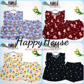  Đồ Bộ Tole Nữ Bộ Lanh Đùi Cánh Tiên Bèo Ngực F21 VNXK 45-75kg chất tole 2 da loại 1 mịn mát cao cấp - có BigSize 