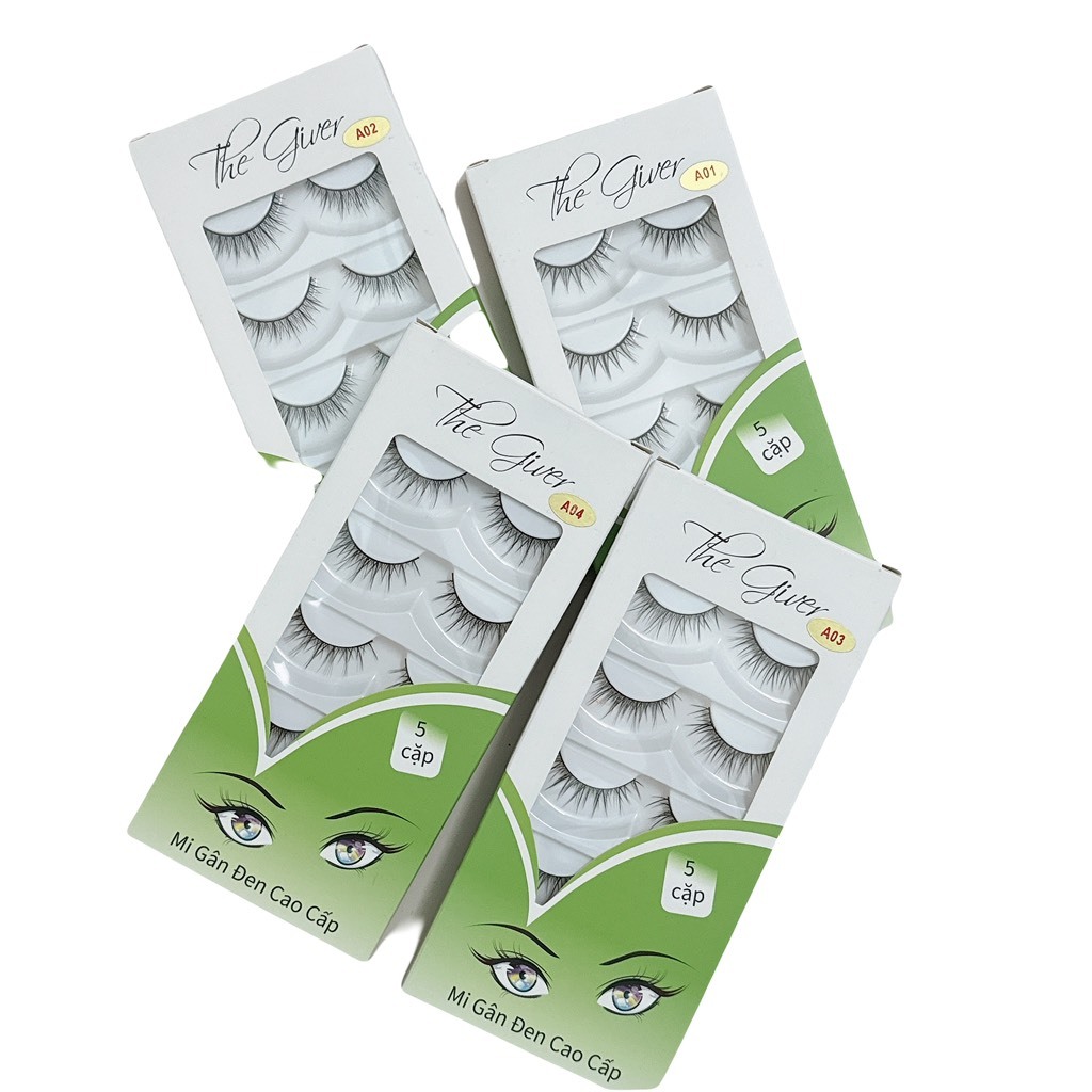 Mi Giả Lông Mi Gân Đen The Giver