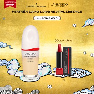  Kem nền Shiseido Revitalessence Skin Glow Foundation 30ml 