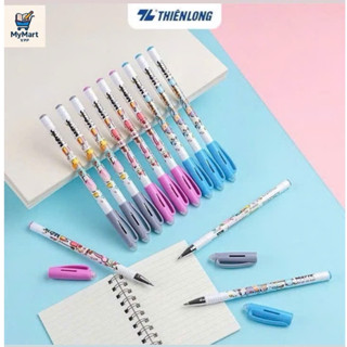 Hộp 20 Bút Gel xoá được Thiên Long Mazzic TP-01 ngòi 0.5mm viết trơn mượt,có gôm trên nắp bút giúp tẩy