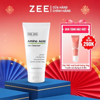  Gel rửa mặt Amino Acid tạo bọt cân bằng ph 5.5 cho da nhạy cảm | ZEE ZEE Skincare 120g 