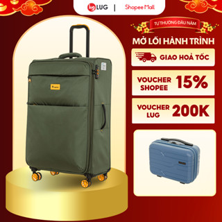  Vali Vải Siêu Nhẹ Siêu To LUG IT12-2894E08 Size 20  Size 25  Siz31: Vải Polyester 100% Từ Chai Nhựa Thải Tái Chế Sau 
