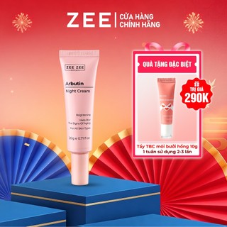  Kem dưỡng sáng da hỗ trợ mờ thâm sạm ban đêm Arbutin 20g - ZEE ZEE Skincare 