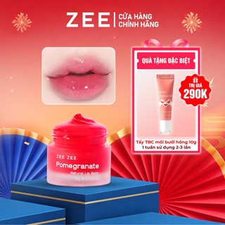  Mặt nạ ngủ dưỡng hồng chống thâm nứt môi chiết xuất lựu đỏ ZEE ZEE 10g 
