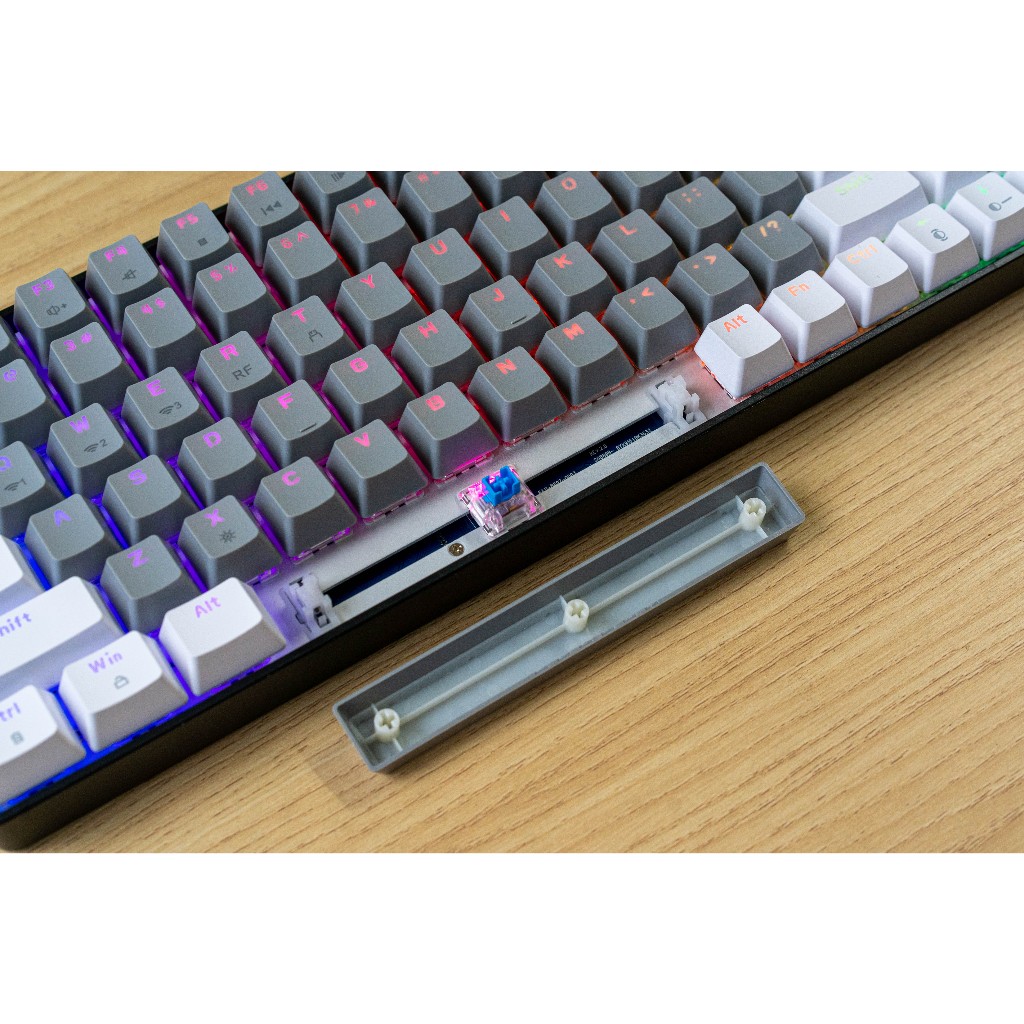 Bàn Phím Cơ Không Dây E-DRA EK384 Gaming 3 MODE, EK375V2 LED RGB BH Chính Hãng | BigBuy360 - bigbuy360.vn
