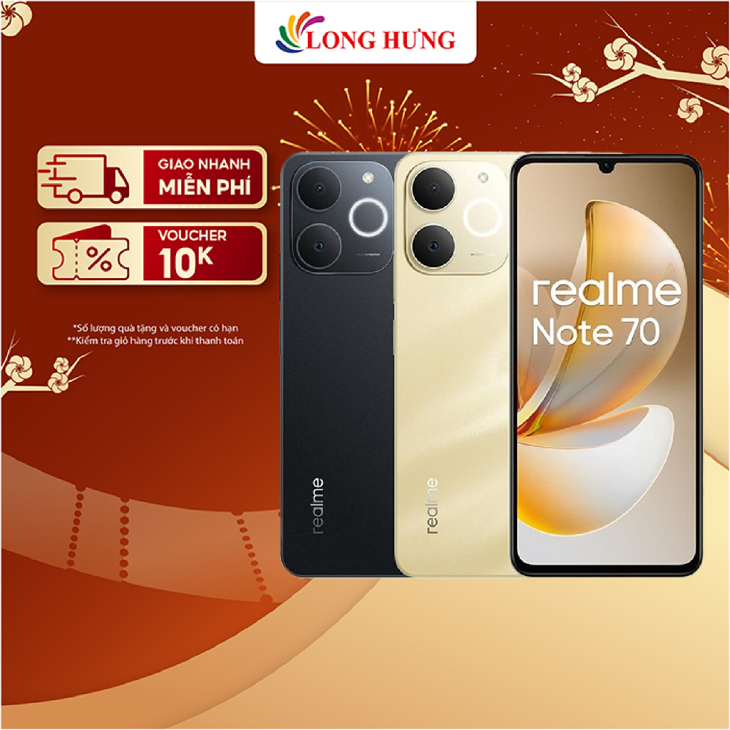 Điện thoại Realme Note 70 - Hàng chính hãng
