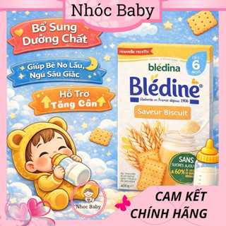 Bột lắc sữa Bledina cho bé 6m+ hộp 400g (Pháp)
